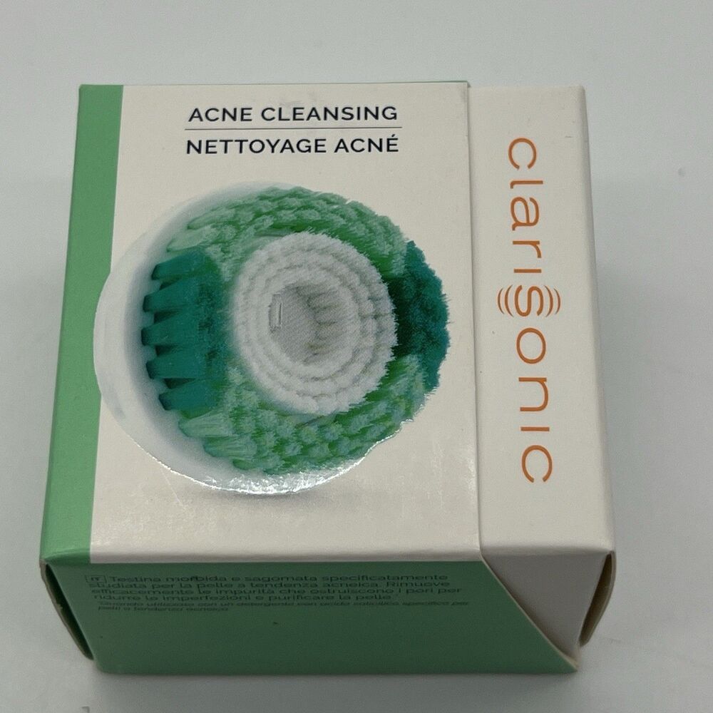 NEW Pack Clarisonic Acne Cleansing Brush Head Authentic 2nd Gen Facial Mia